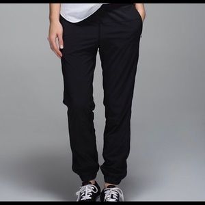 LuluLemon Black Track to Reality Pants